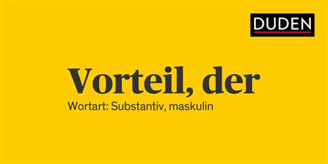 synonyme vorteil|vorteil oder vorteile.